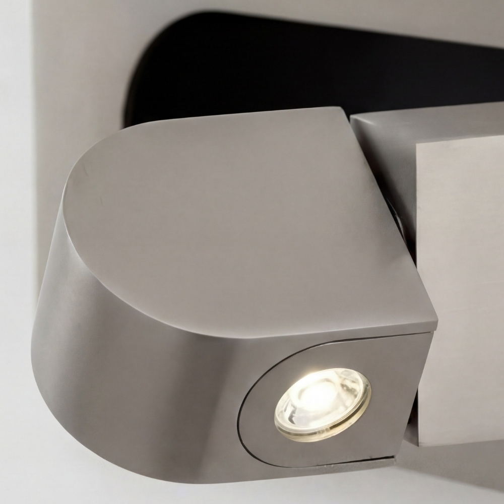 Noctiqo Adjustable LED Bedside Wall Light - Contemporary Design Metal Night Lamp for Home T1081
