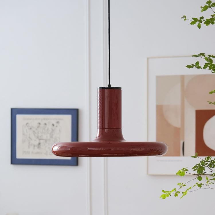 Vintage UFO Frisbee Pendant Lamp M341