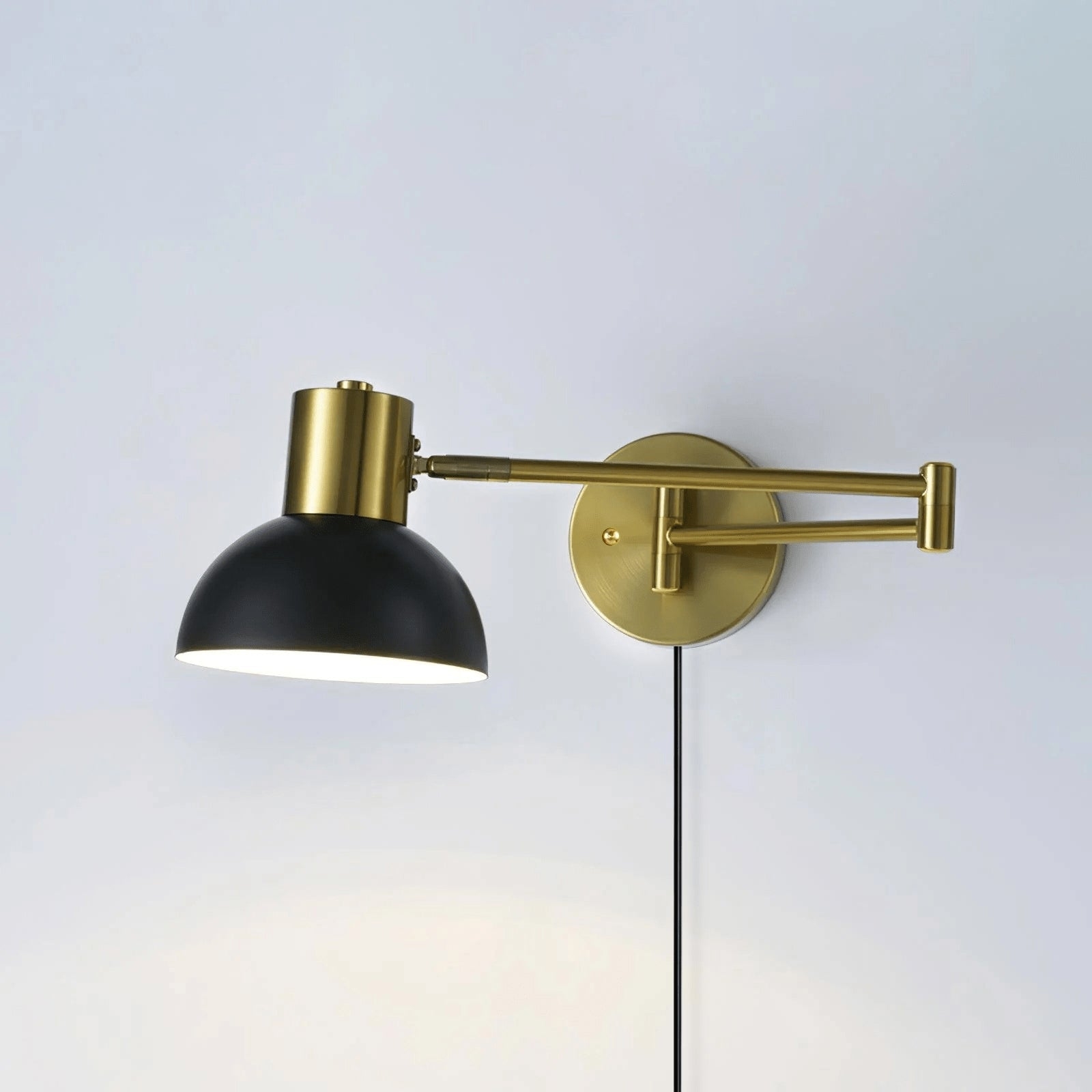 Adjustable Arm Plug In Wall Lamp T1595