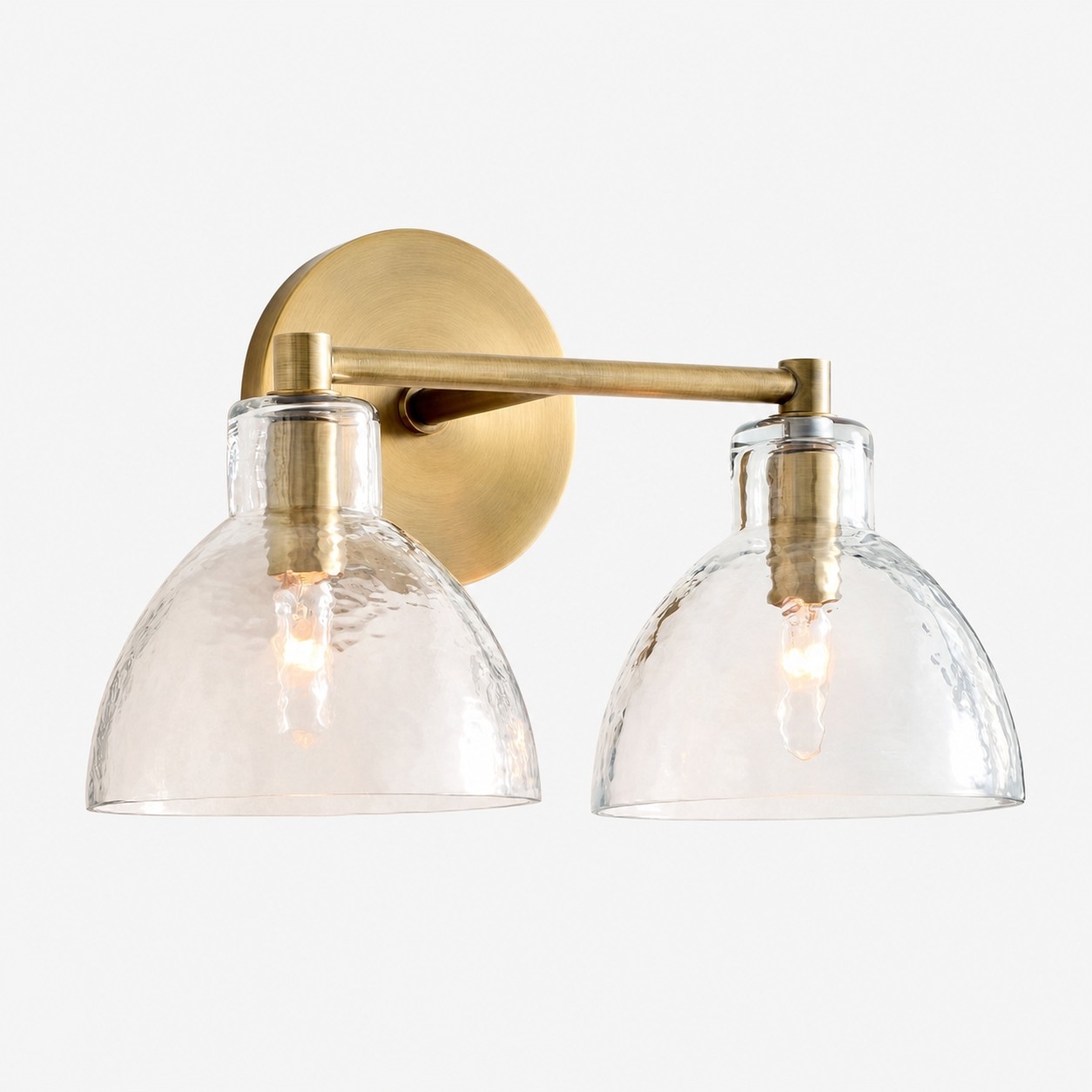 Glavira Elegant Recycled Glass Sconce - Wall Light for Modern Bedroom T049