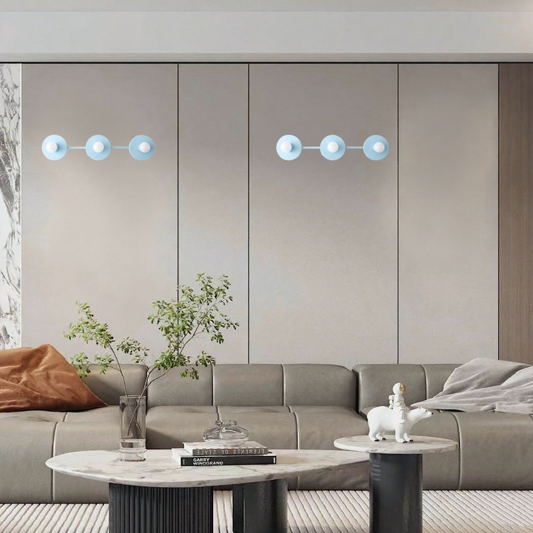 Model No. 5708 Modern Spherical Vanity Bathroom Lighting - 3 Light Vanity Light Fixture T253