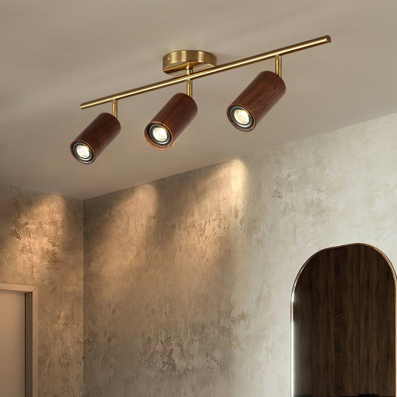 Fashion Wooden Modern Track Lighting M12