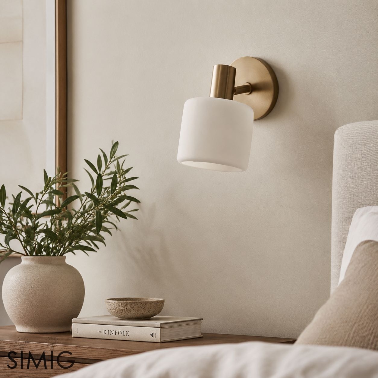 Modern Porcelain Flush Mount Wall Sconce G87