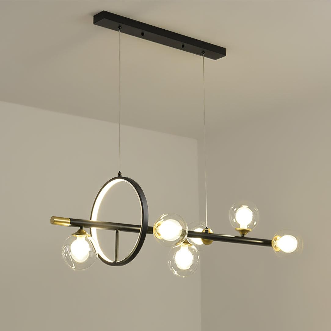 Creative Horizontal Long Bar Chandelier M553