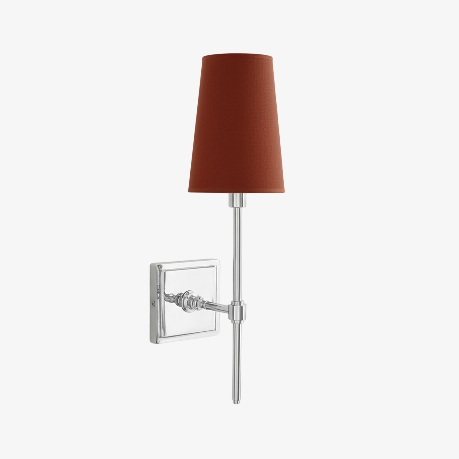 Derlina Stylish Retro Wall Lamp with White Linen Shades – Modern Industrial Design for Any Room T273