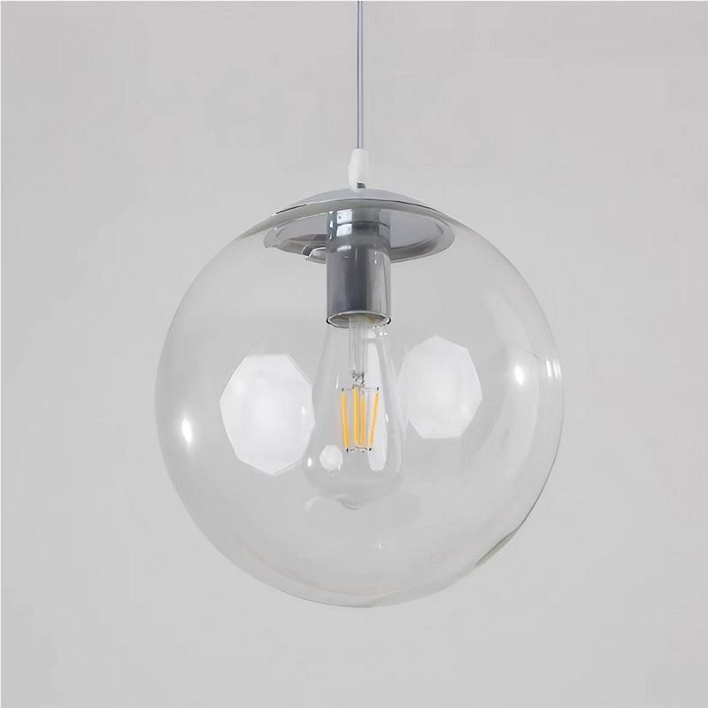 Glass Ball Pendant Light