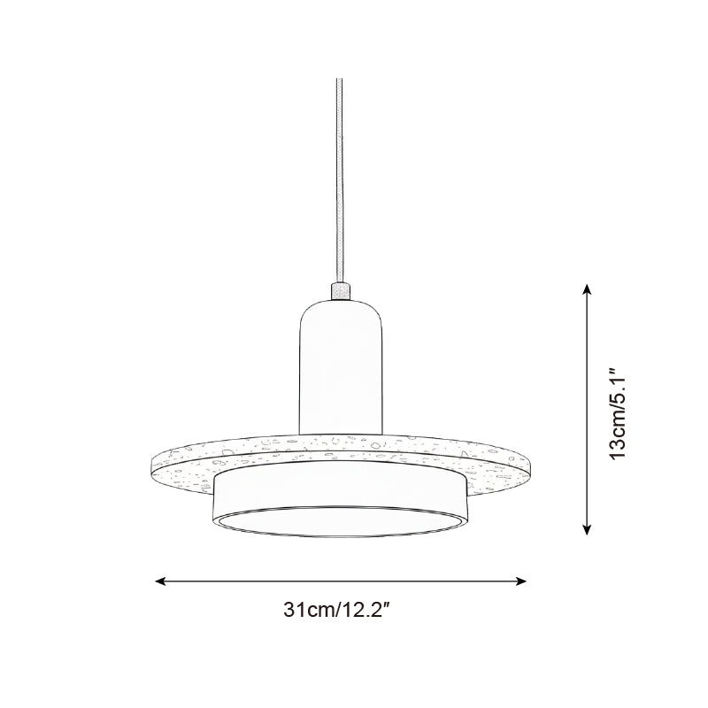 Ethereal Pendant Lamp T1453