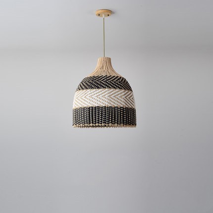 Nordic Rattan Creative Hanging Pendant Light