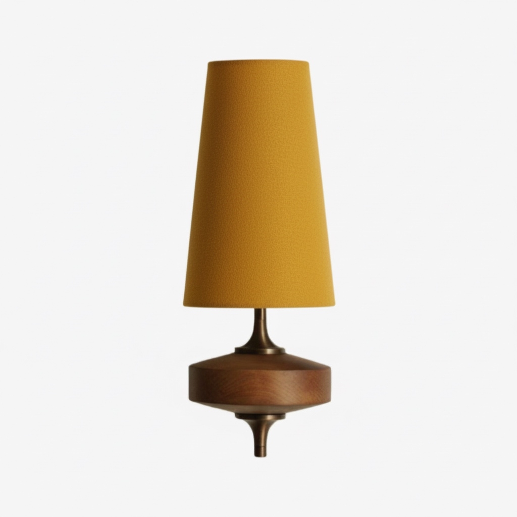 Chrona Rho Fabric Sculpt Wall Lamp - Artistic Contemporary Style T122
