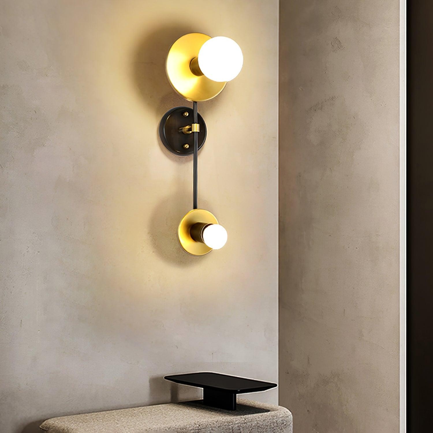 Simple Crystal Bubble Wall Light M477