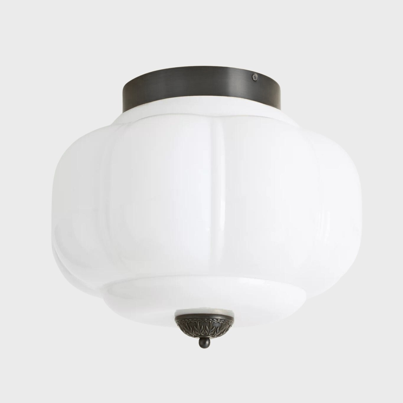 Eloise Ceiling Light - Elegant Retro Brass Ceiling Light for Living Room G55
