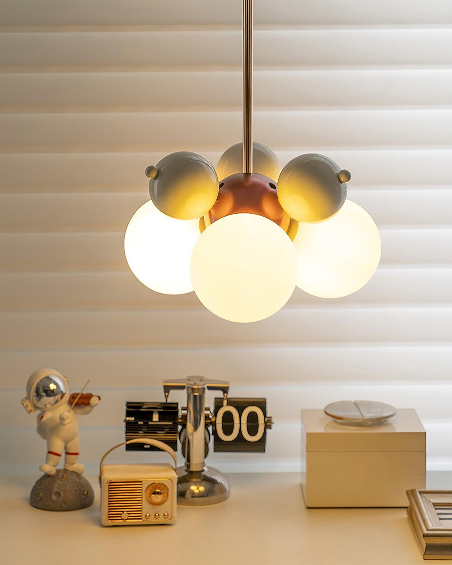 Modern Bubble Shaped Lampshade Pendant Lamp M249