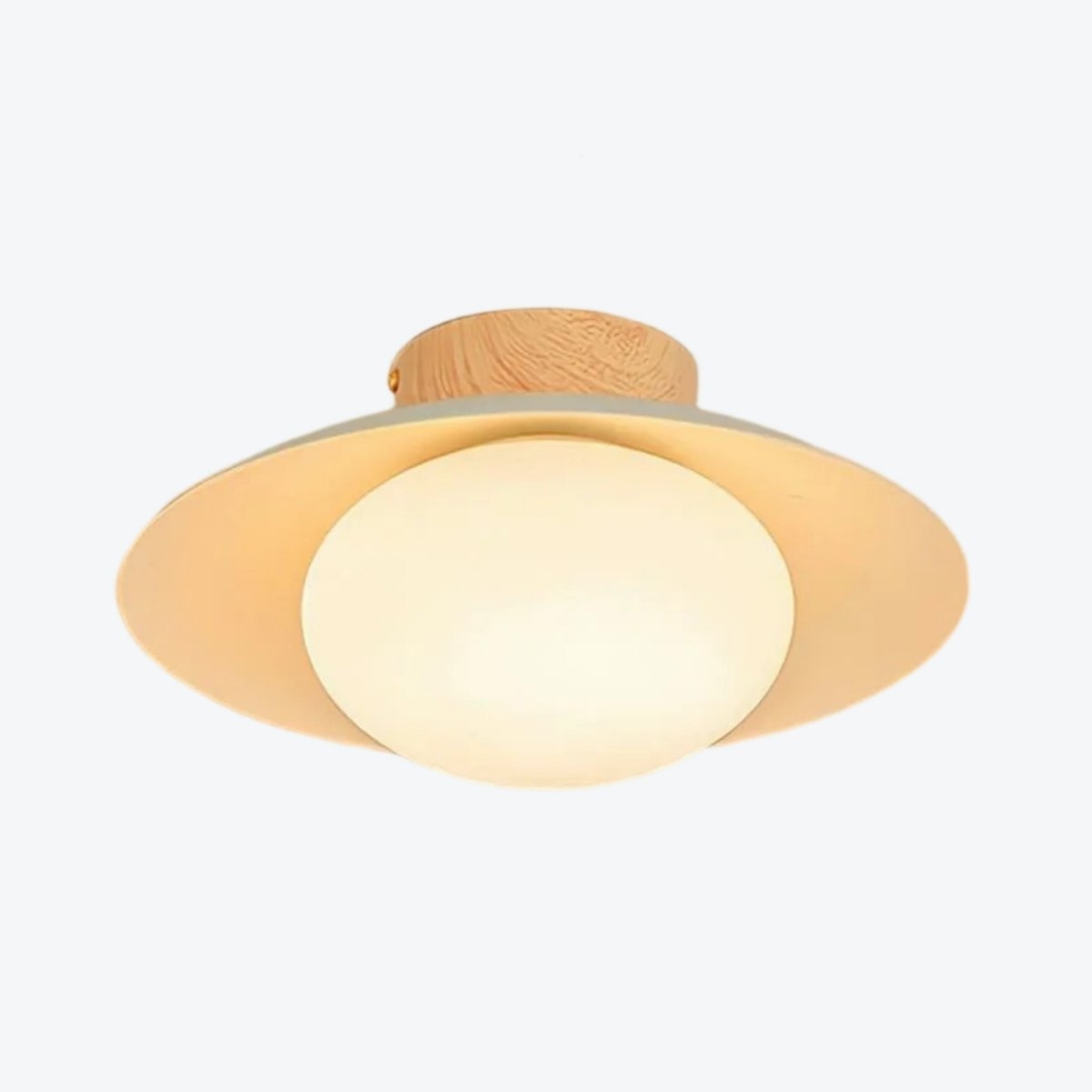 Oribela Globe Ceiling Light - Sculptural Modern Flush Mount for Kitchen T508
