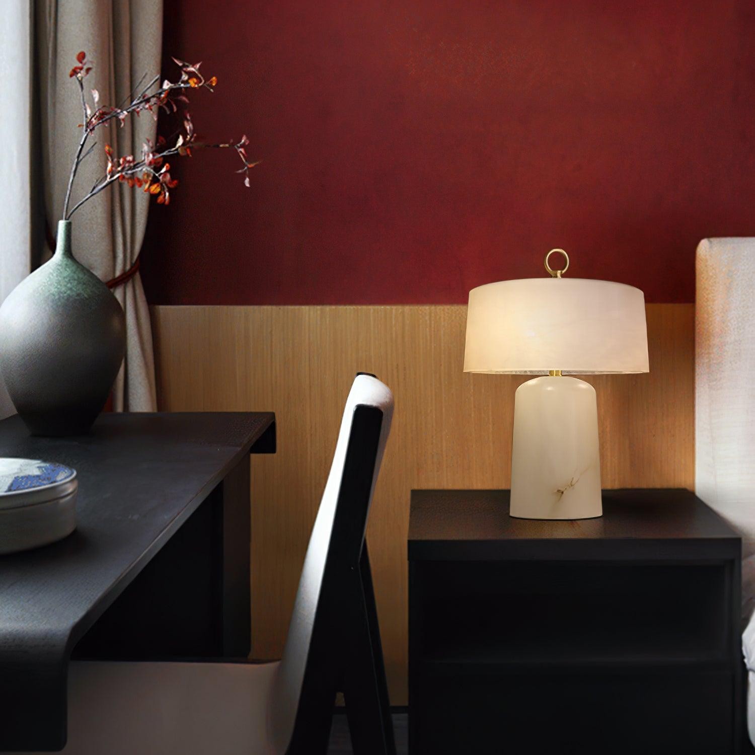 Light Luxury Style Marble Stone Table Lamp M481