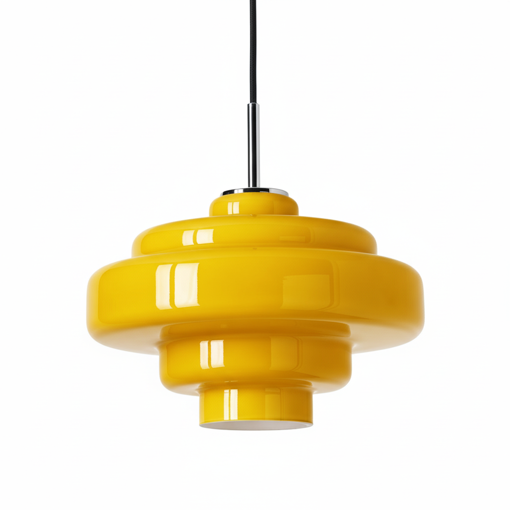 Koloro Multi-Layer Pendant Light - Vintage Metal and Glass for Living Room T277