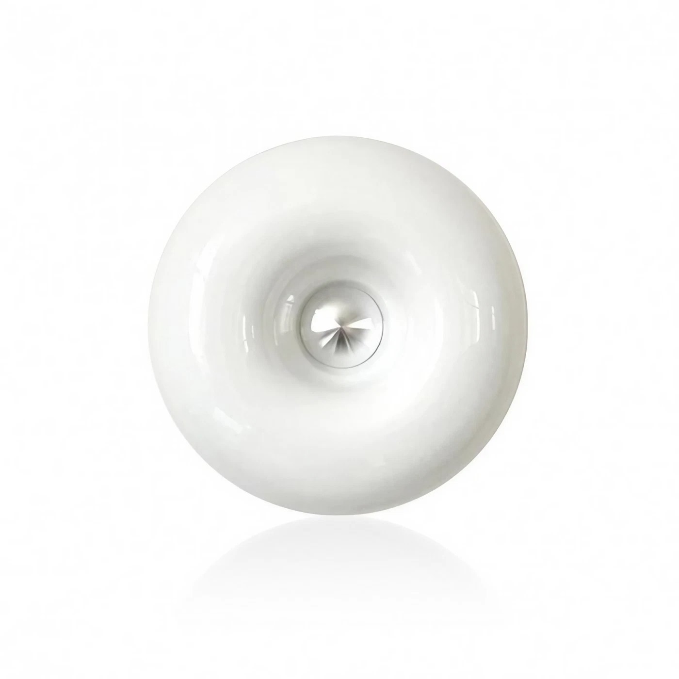 Glass Donut Table Wall Lamp - Bauhaus Style Accent Light Fixture S77