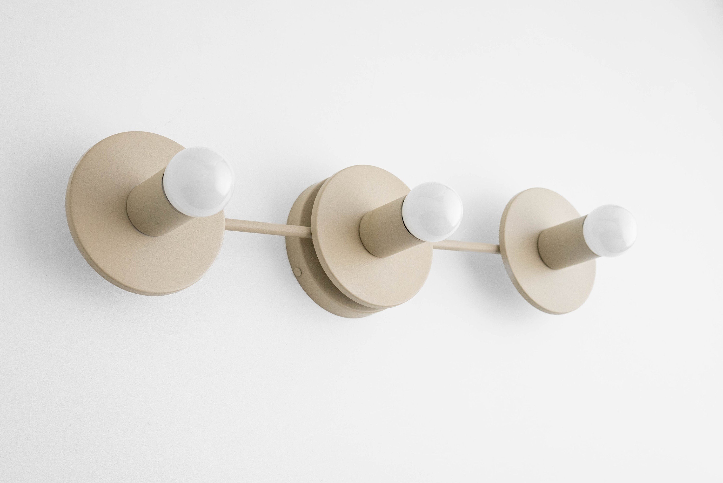 Radiro Globe Modern Colorful Vanity Light - Minimalist Bathroom Fixture in Multiple Finishes T360