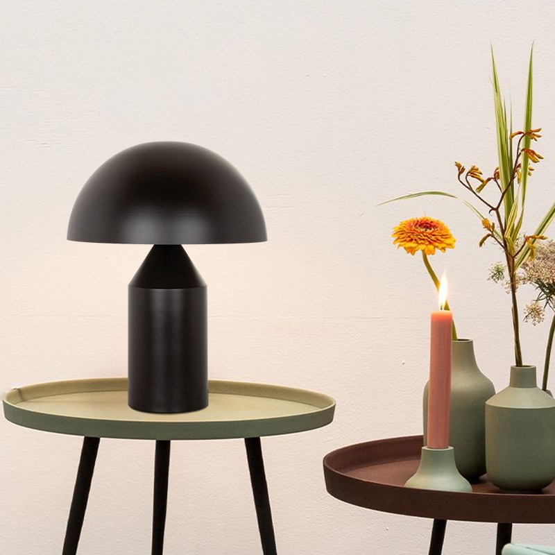 HaloVell Table Lamp Sculptural Dome - Modern Bedroom Lighting