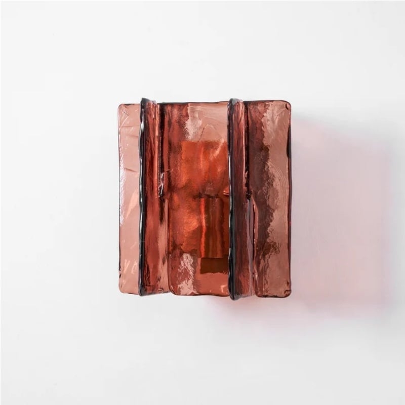 Lumiridge Wall Lamp - Modern Metal and Glass for Bedroom T572