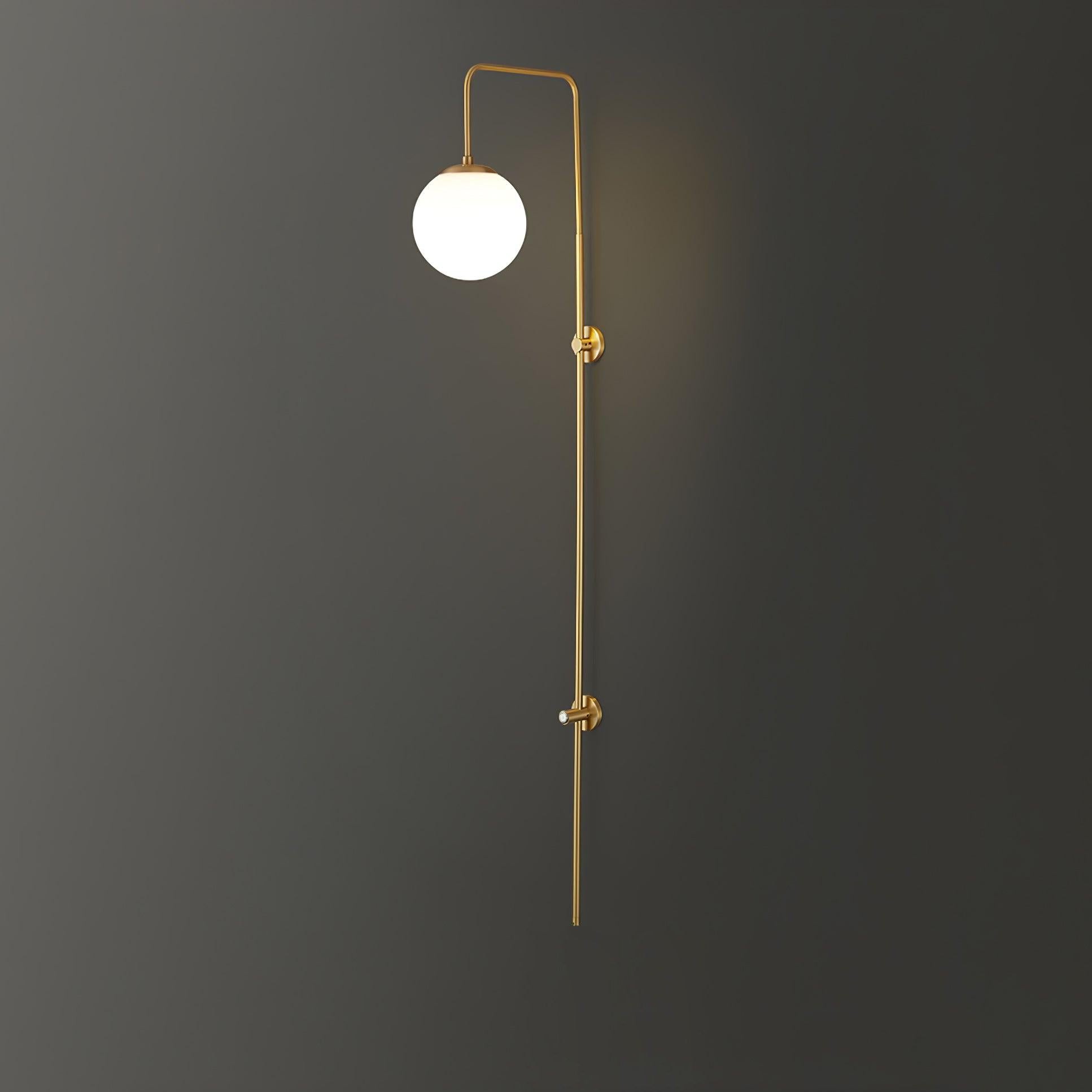 Globe Brass Wall Sconce M451