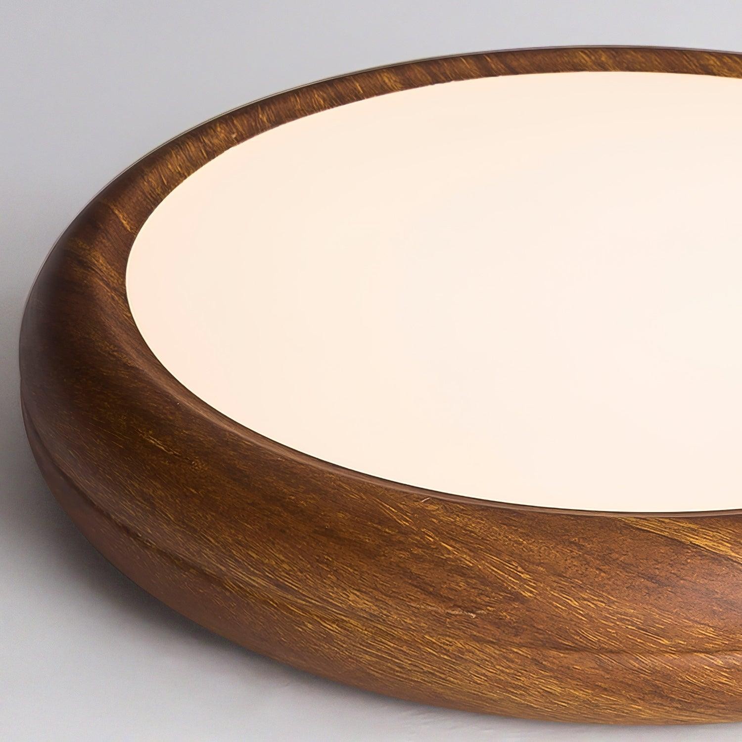 Wood Grain Round Ceiling Lamp M196