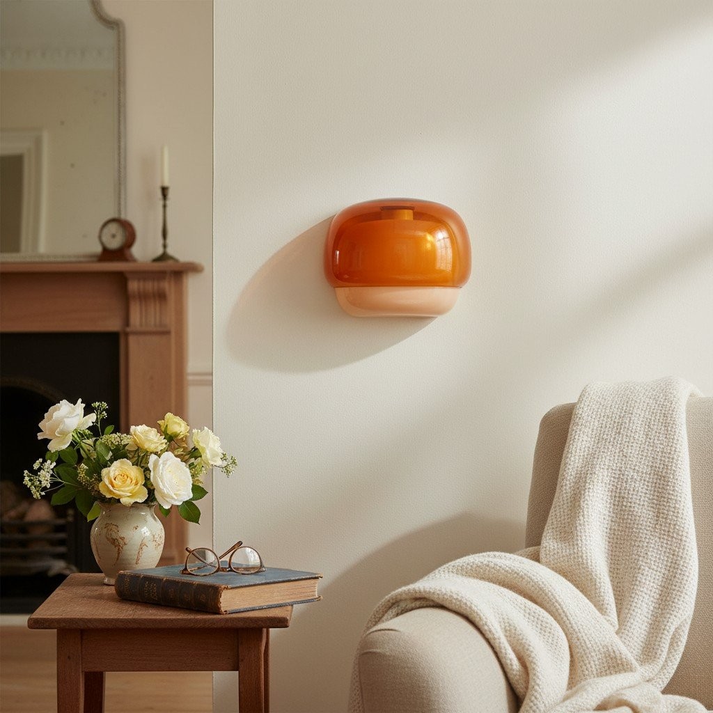 Clinco Double Sphere Glass Sconce ‑ Stylish Ambient Wall Lighting T416