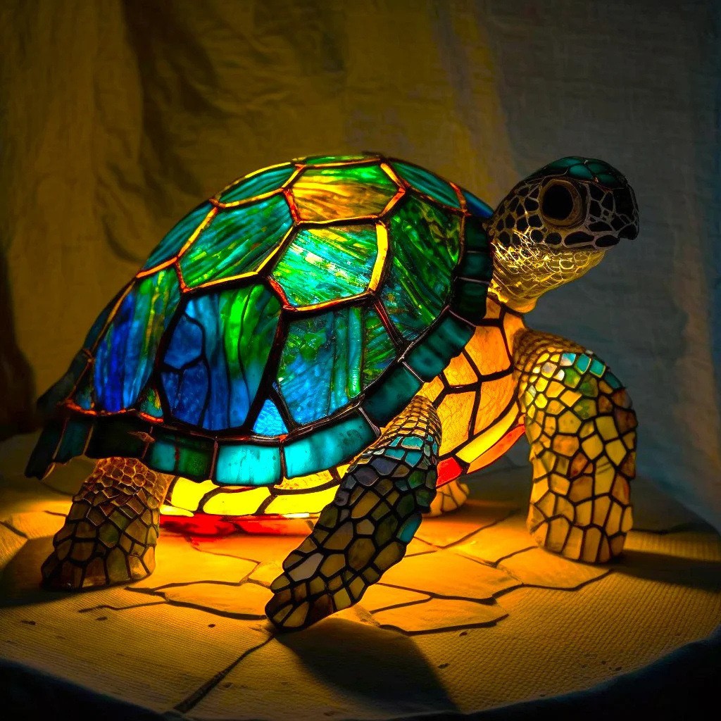 Magical Animal Statue Resin Table Lamp M537