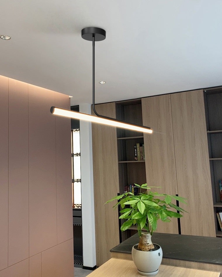 Modern Simple Asymmetrical Linear Pendant Lamp M41