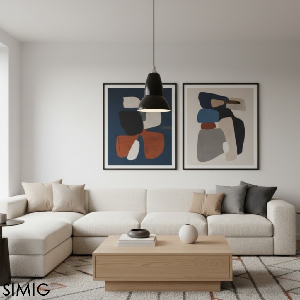 Modryx Simple Metal Hanging Lamp - Timeless Light for Home T548
