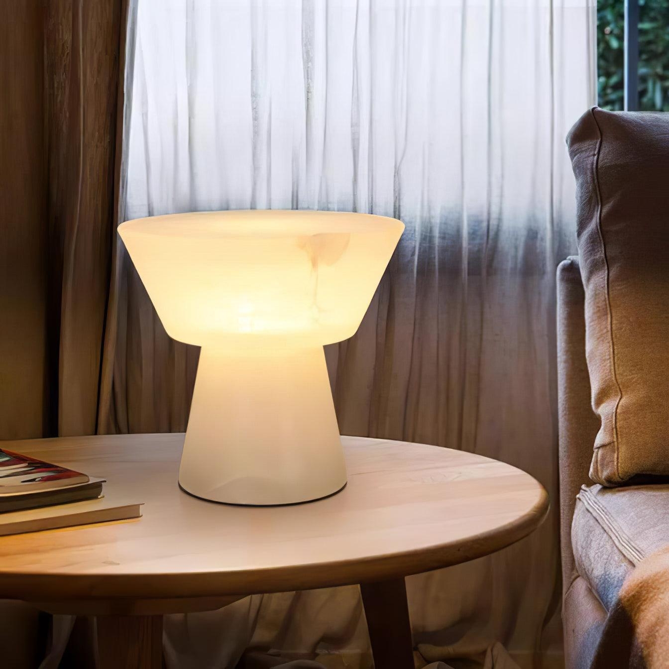 Beta Marble Alabaster Table Lamp T1610