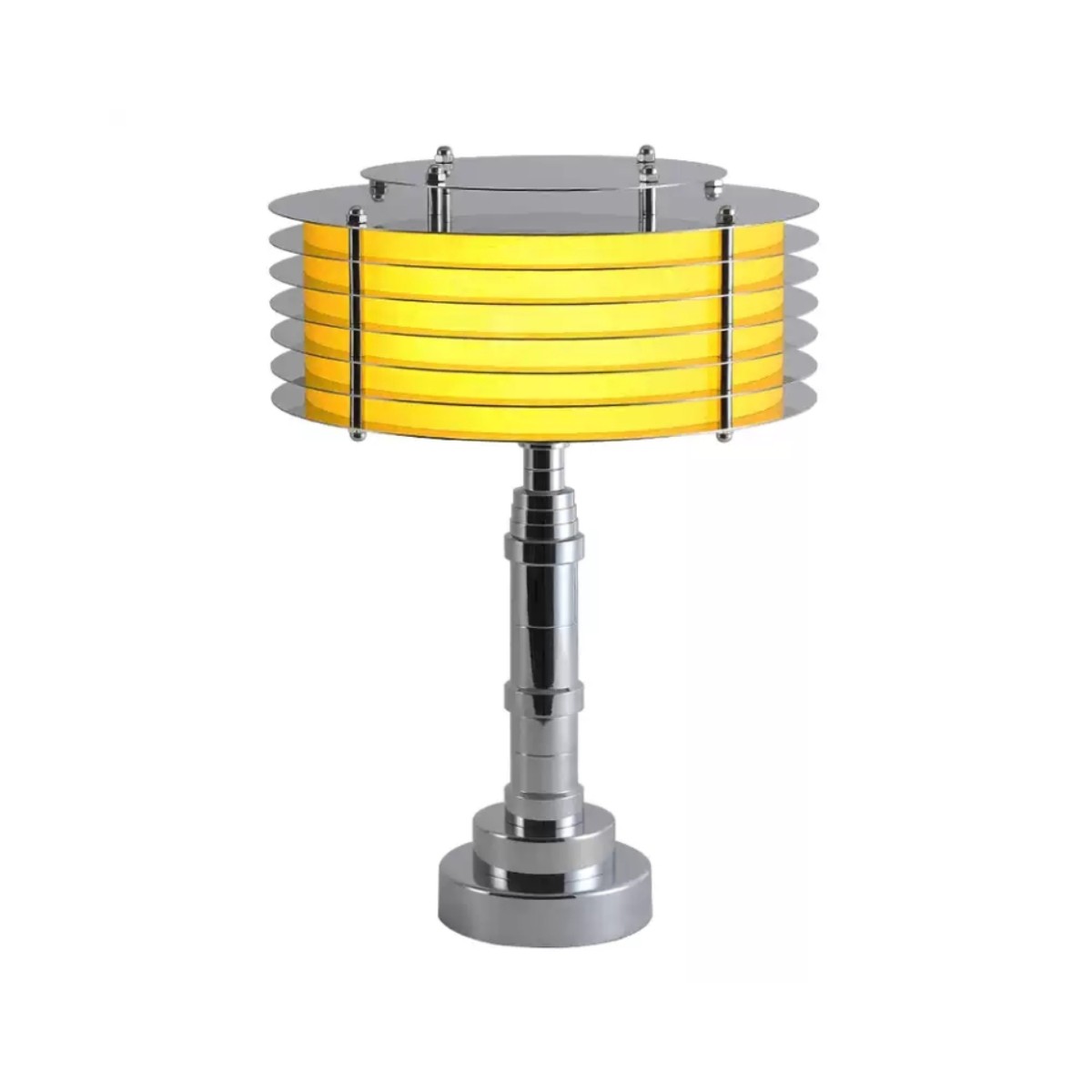 Modern Layered Lamps in Stainless Steel – Table & Floor Options S257