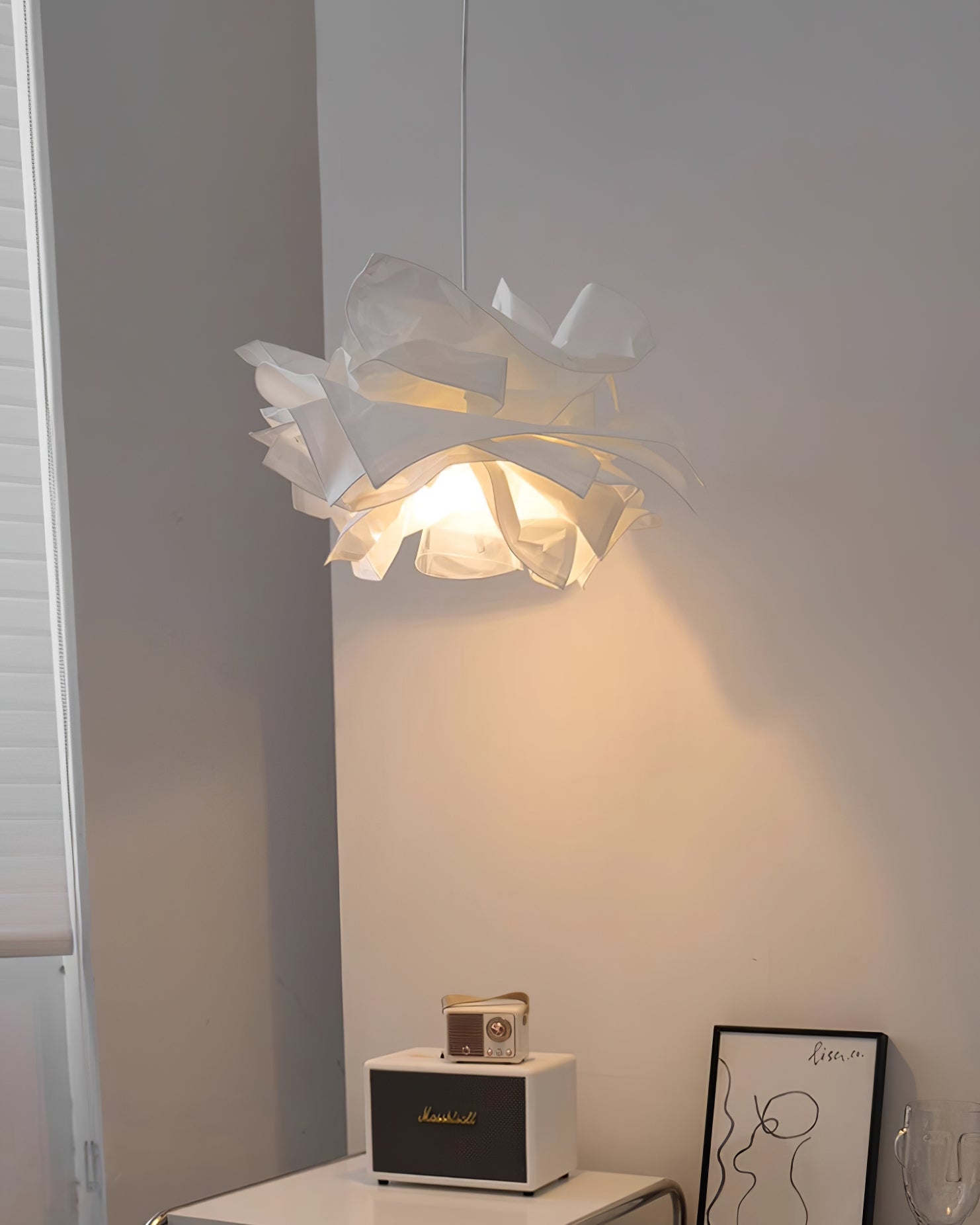 Paper Plug In Pendant Lamp T1311