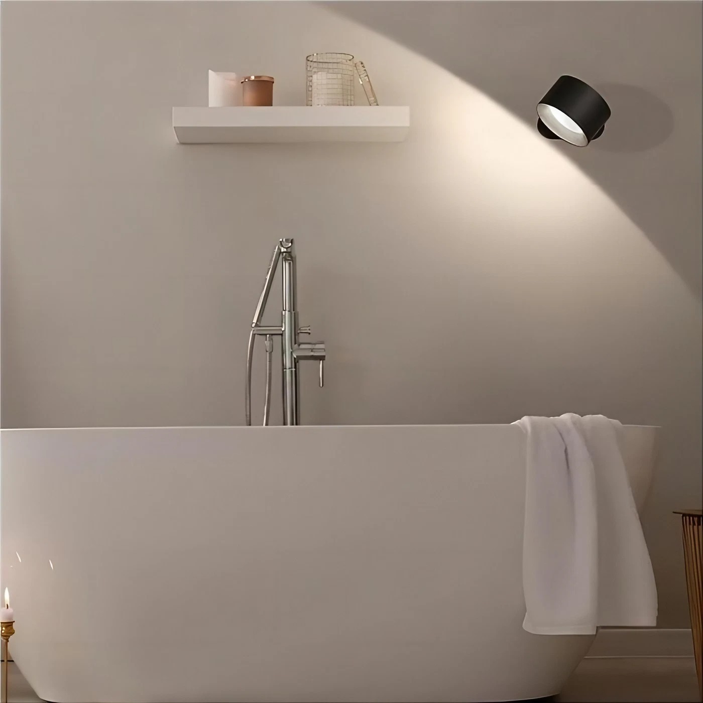 Wireless Rotatable LED Bedside Reading Wall Lamp S58