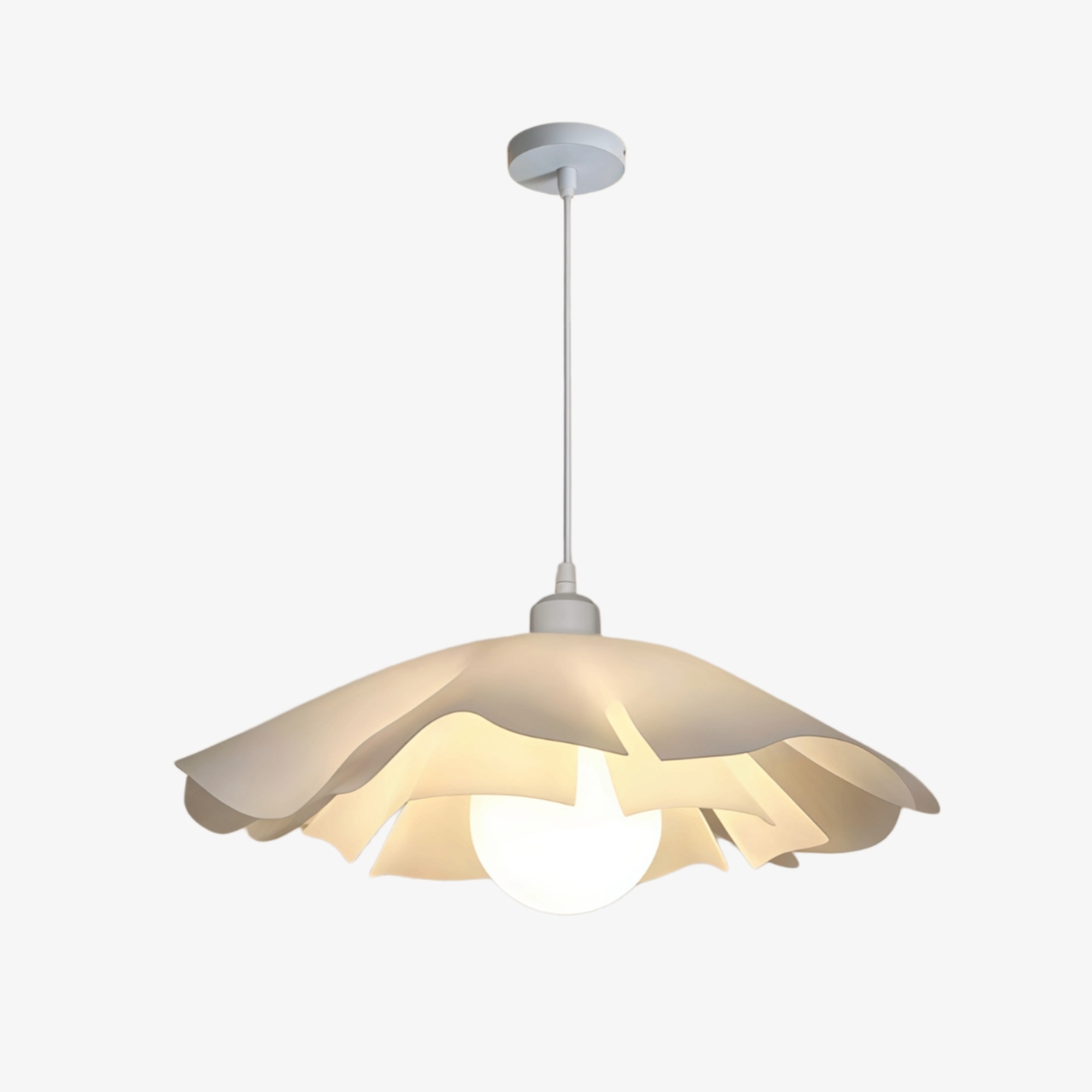 Scandinavian Petal Inspired Shade - Pendant Light for Cafe S396