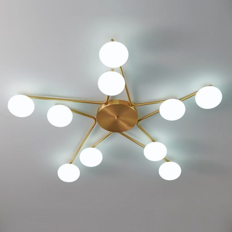 Geometrical Ball Chandelier