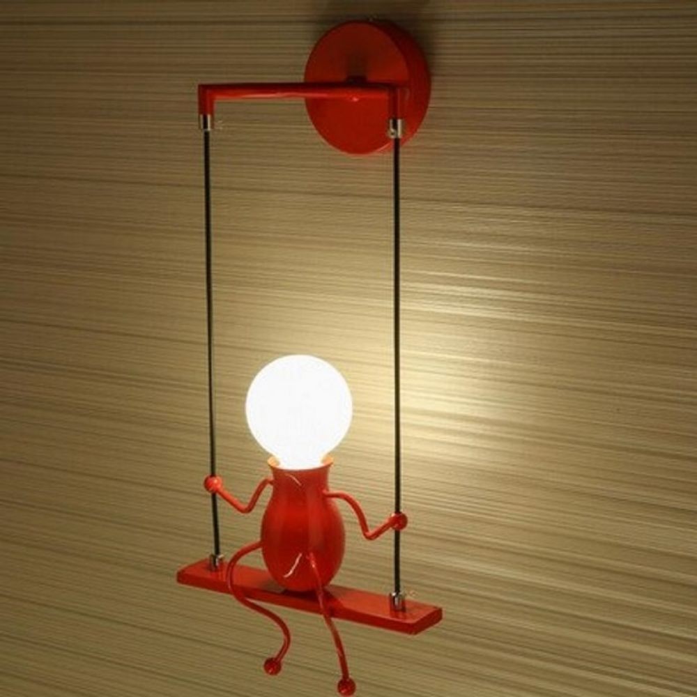 Cartoon Robot Wall Light
