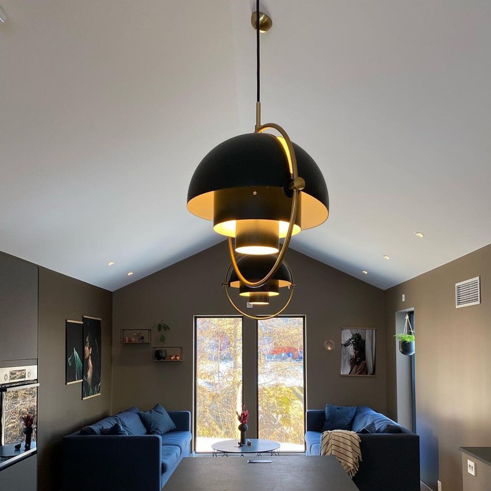 Multiva Pendant Light - Modern Metal Design for Living Room