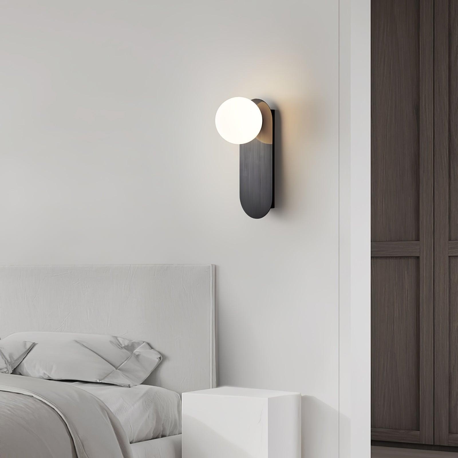 Modern Glass Base Sconce M280