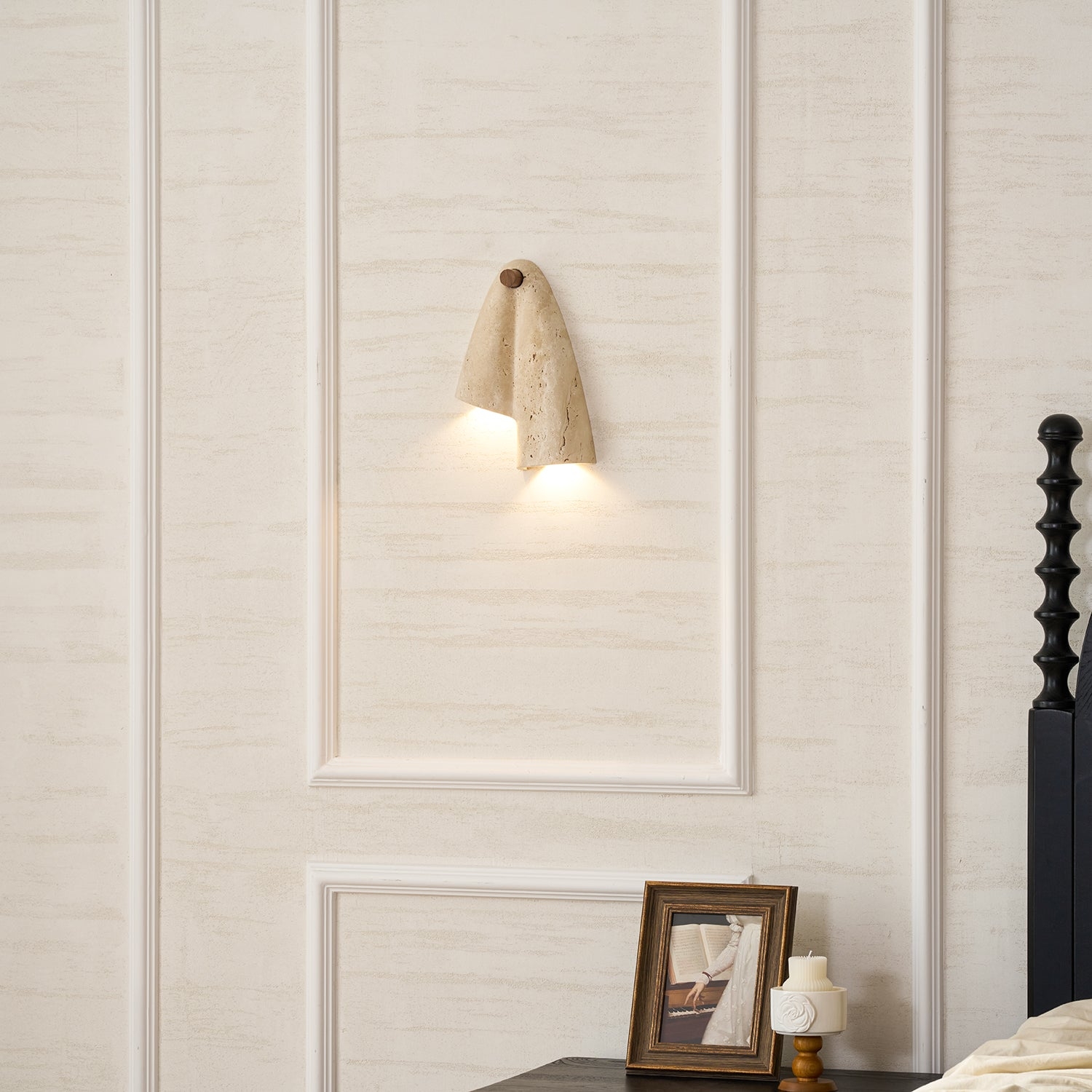 Pearlmont Travertine Wall Lamp T1988