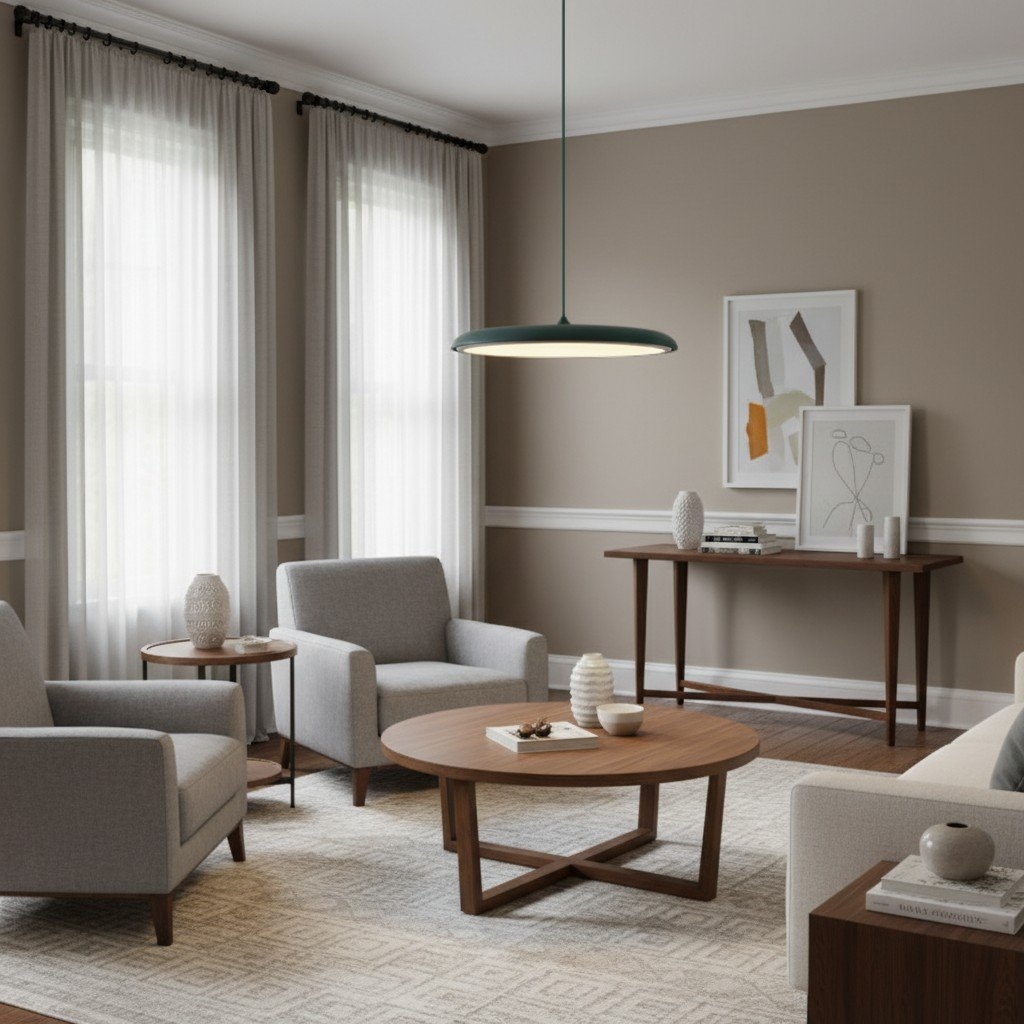 Astris LED Disc Pendant Lamp - Stylish Minimalist Light for Home Interiors T583