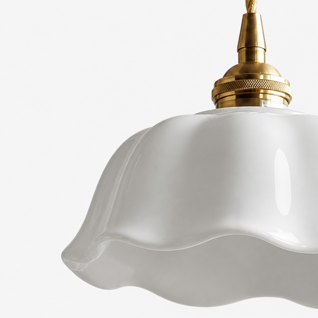 Cienax Mid-Century Flower Ceramic Ceiling and Pendant Light - Suitable for Kitchen and Living Room T2247