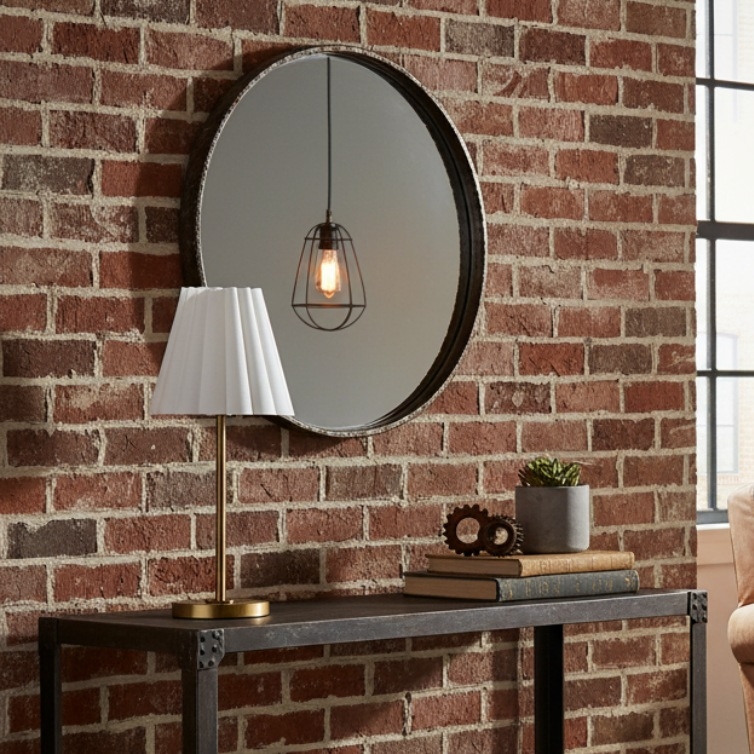 Ruffmeto Transitional Slim Table Lamp - Sculptural Shade Lighting for Living Room or Bedroom T672