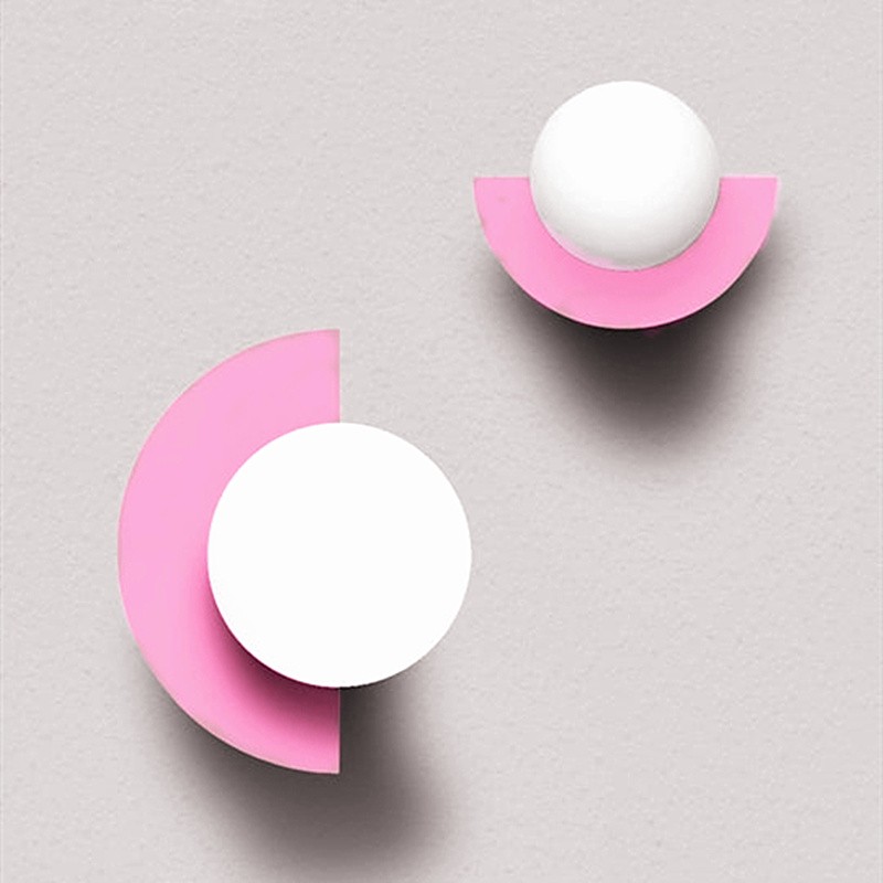 Colourful Ambient Wall Sconce - Decorative Indoor Light Fixture S149