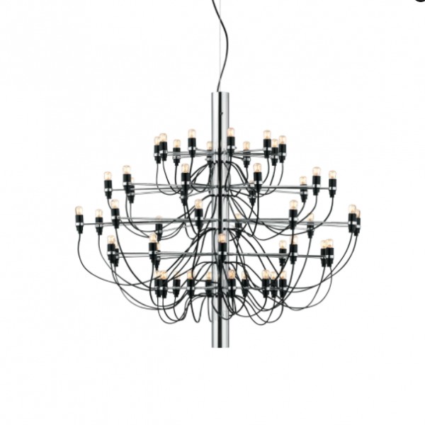 Tendrila Multi-Light Chandelier - Industrial Style Pendant Light for Dining Room