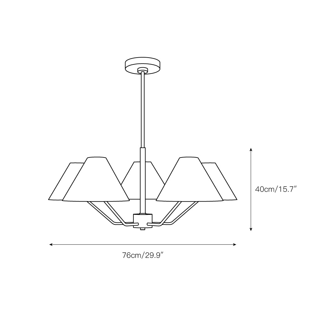Burke Chandelier T1680
