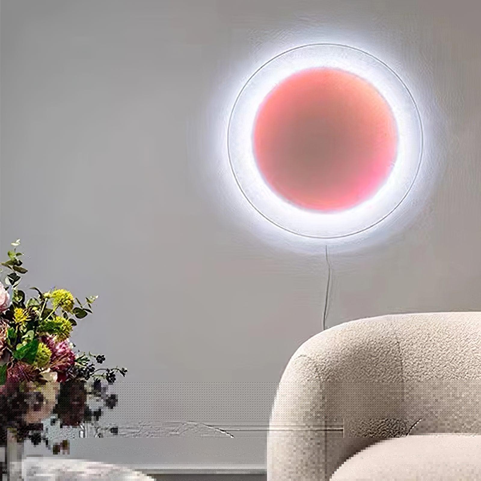 Modern Simple Plug-In Round Wall Lamp G54