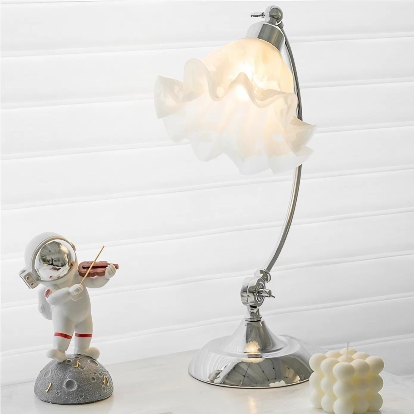 Cordless Adjustable Desk Lamp for Bedroom