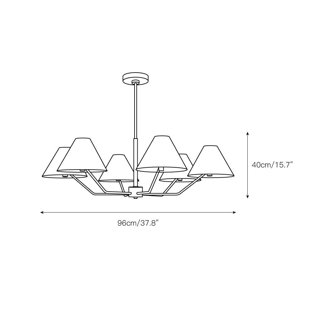 Burke Chandelier T1680