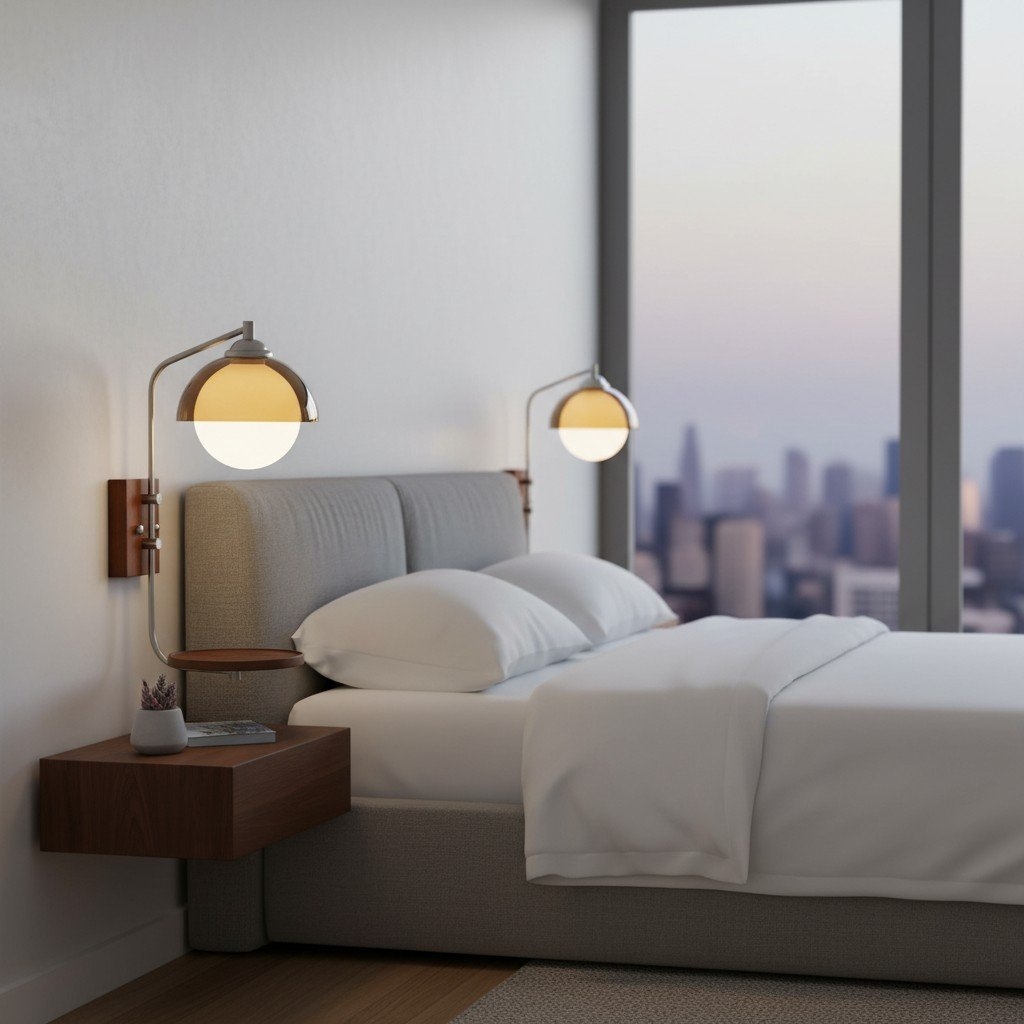 Afterglow Sunset Dual Shade Wall Lamp - Living Room Bedroom T588