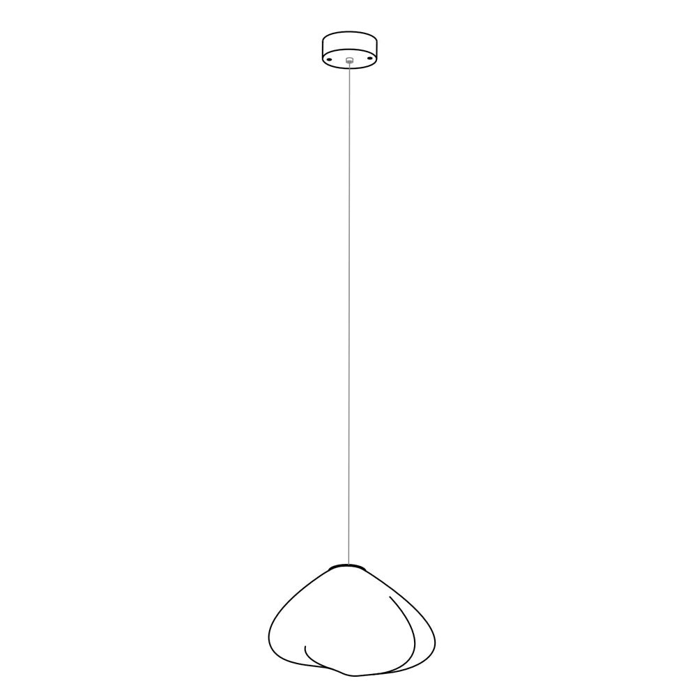 Multi-Head Irregular Glass Bubble Chandelier M79